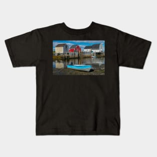 Low Tide at Blue Rocks #02 Kids T-Shirt